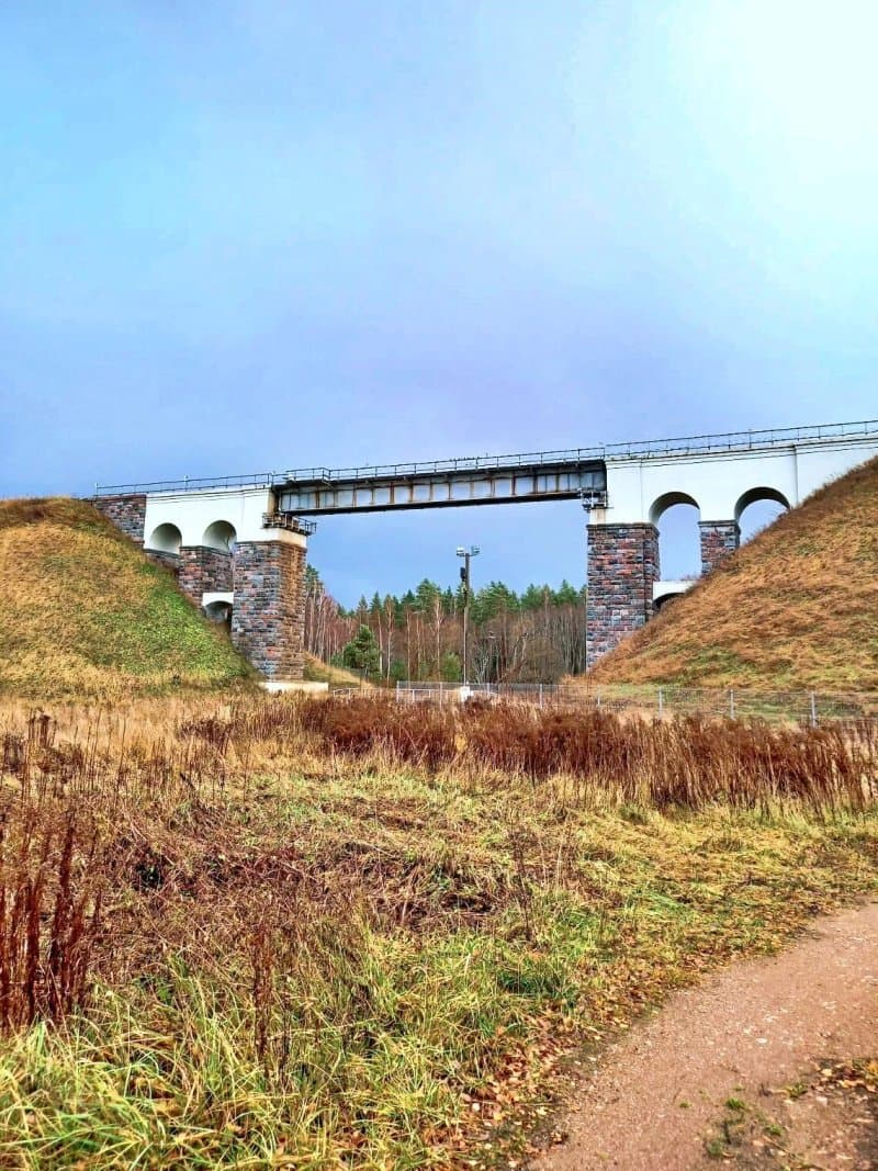 Bridge Over The River Rauna