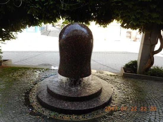 Granite fountain