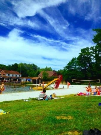 La plage de Renipont