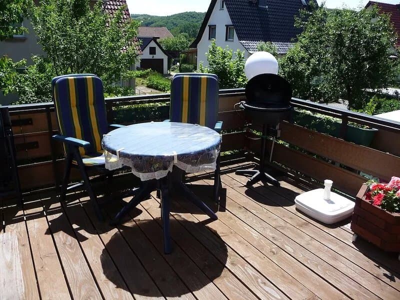 The holiday apartment is for 2-4 people in a quiet environment