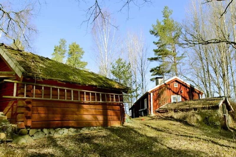 Rustic summer house in southern Sweden in a secluded location