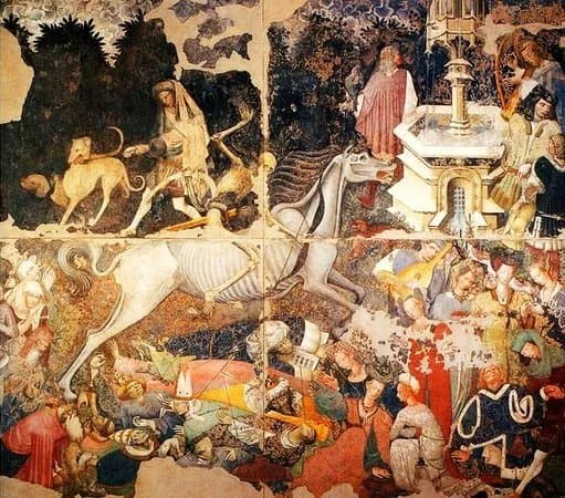 Affresco del Trionfo della morte