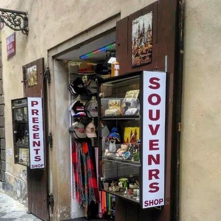 Souvenir and gift shop
