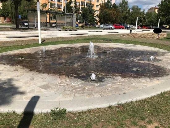 Wasserspiel Fontana Fontain