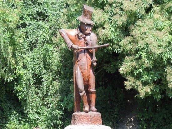 Monument of a beetle