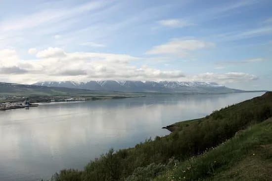 Estuary of the river Eyjafjardara