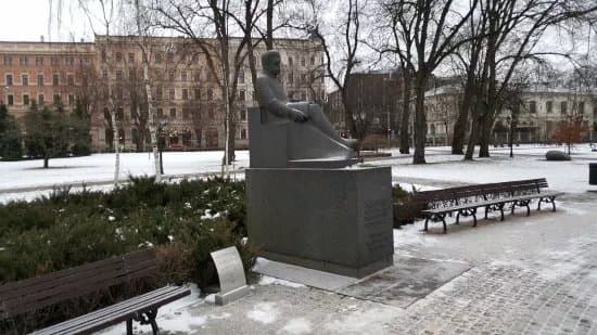 Monument to Rudolfs Blaumanis