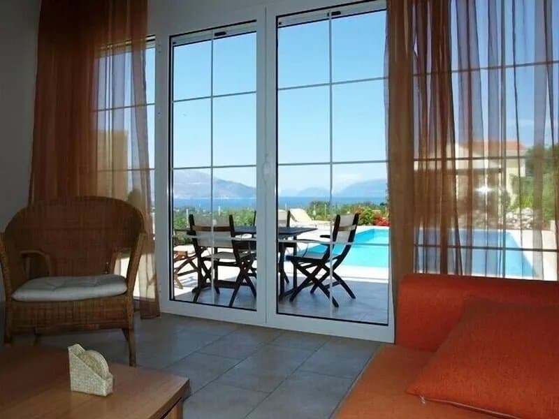 Modern comfortable villa with private pool and stunning view