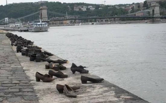 Shoes on the Danube Bank