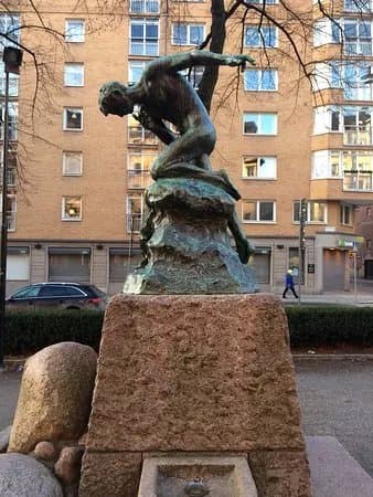 Vesslan skulptur