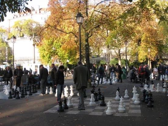 Giant Chess Boards