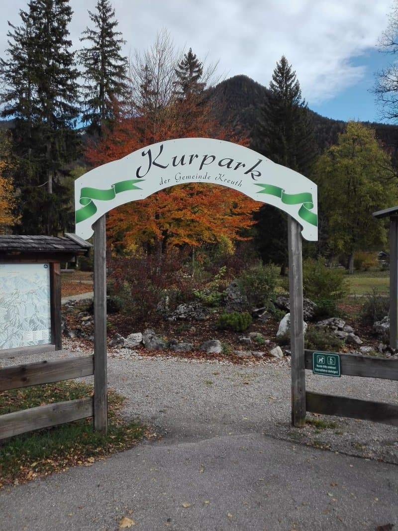 Kurpark der Gemeinde Kreuth