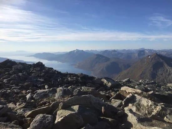 Mountain Hike to Saetertinden