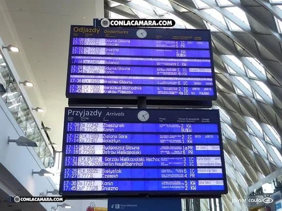 Poznan Glowny Railway Station