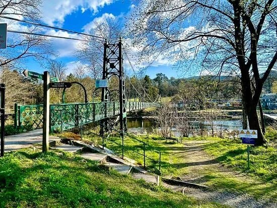 Iron Suspension Bridge