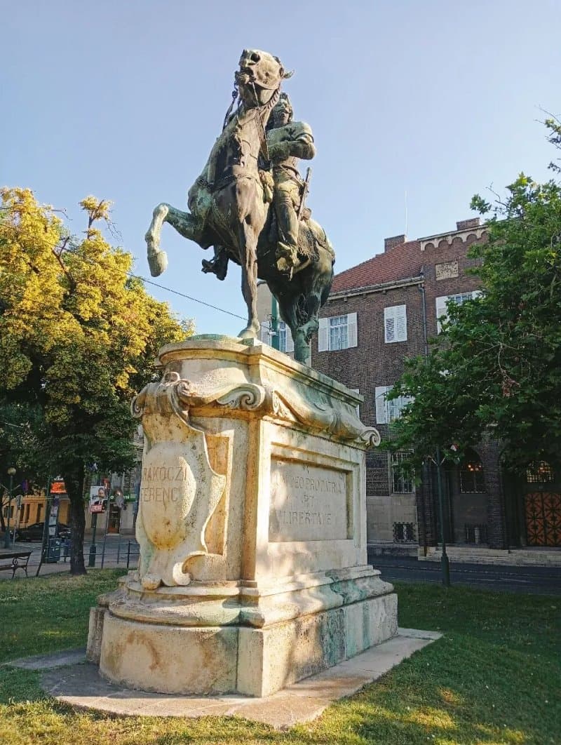 II. Rakoczi Ferenc Statue