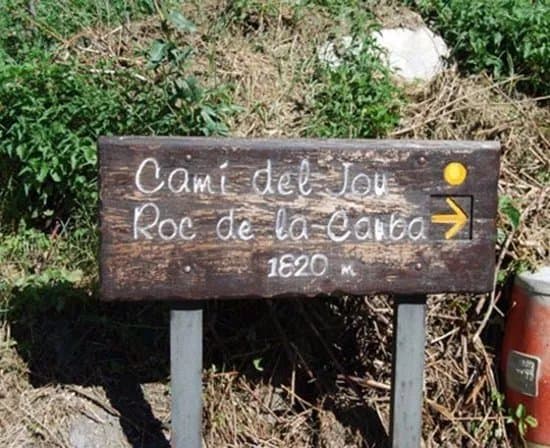 Cami de Jou - Roc de la Cauba