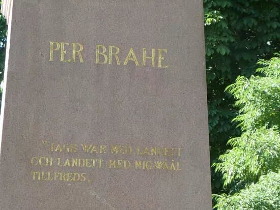 The Per Brahe Statue