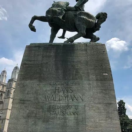 Hans Waldmann Statue