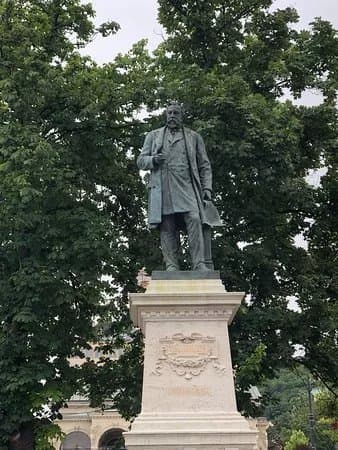 Statue of Miklos Ybl