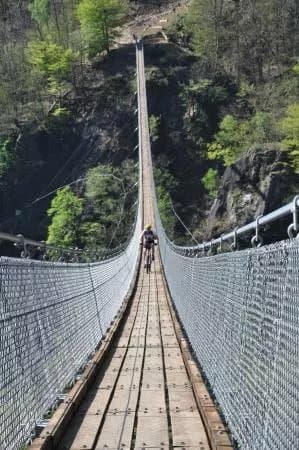 Tibetan bridge "Carasc"