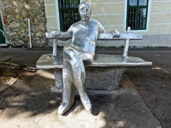 Antun Gustav Matos Statue