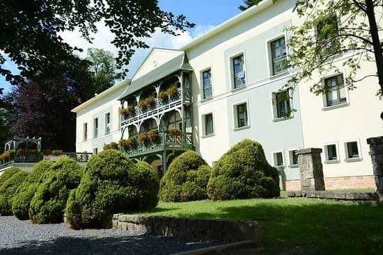 Spa town in Dlugopole-Zdroj