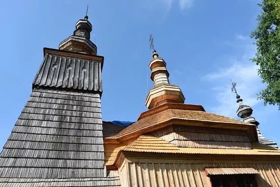 The wooden greek-catholic church of St. Michael the Archangel