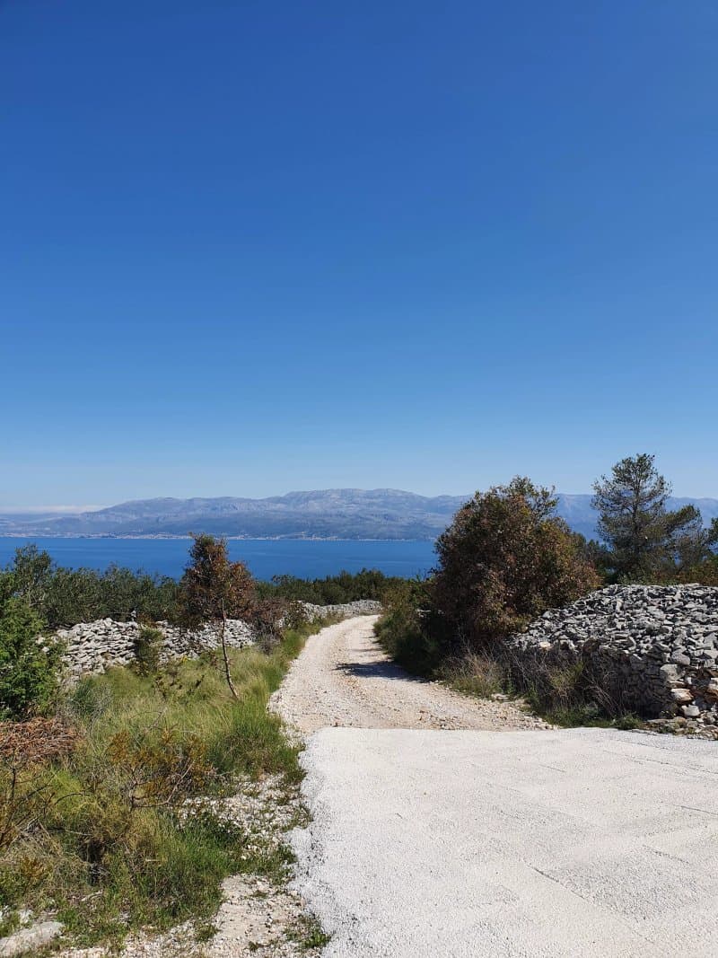 Levanat Sutivan Brac Central Dalmatia Croatia Bike tracks
