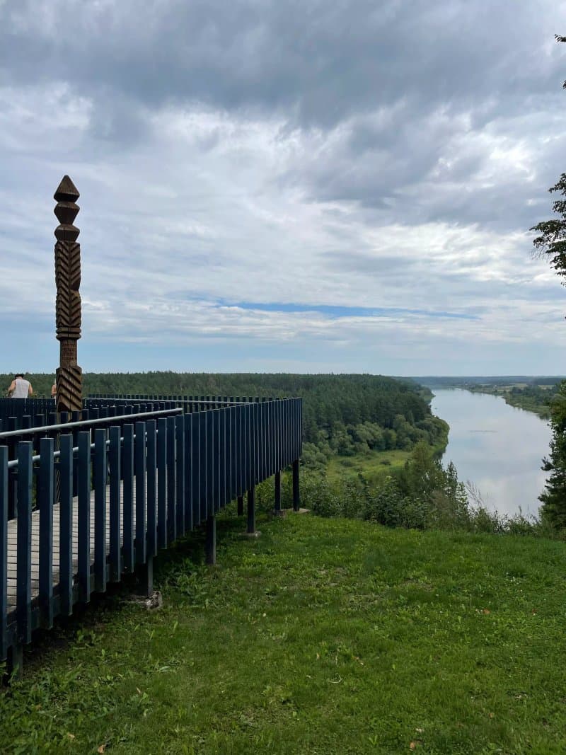 Balbieriskio atodangos apzvalgos aikstele/ Balbieriskis Observation Deck
