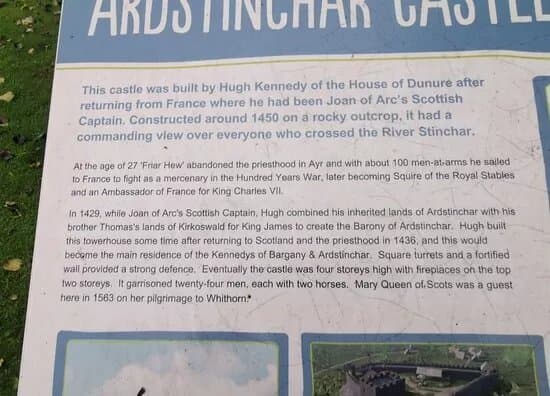 Ardstinchar Castle