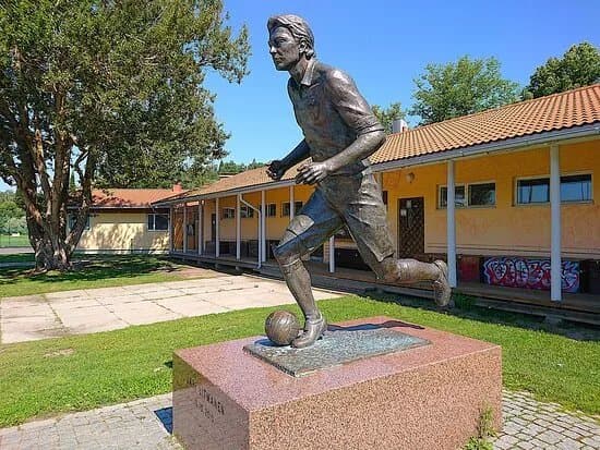 Statue Of Jari Litmanen