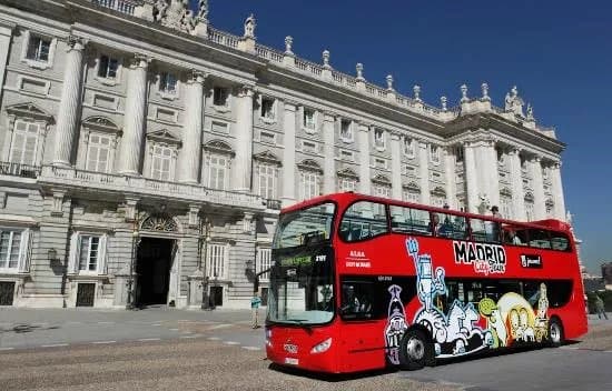 Hop On/Hop Off Bus Tour Madrid