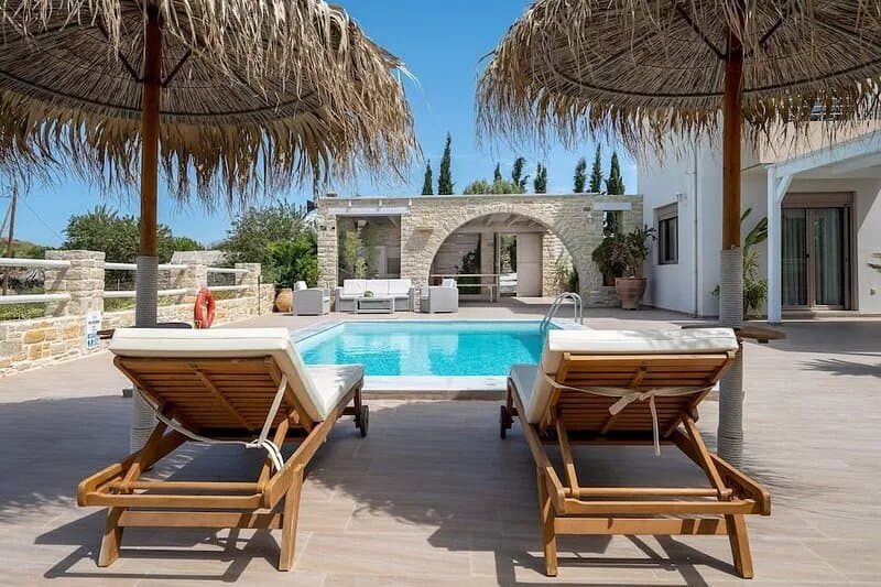 A stylish and elegant villa with stunning view