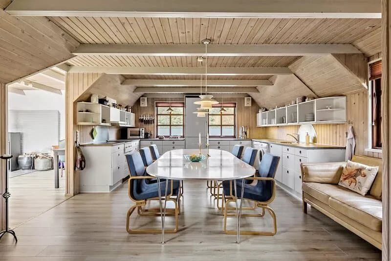 Amazing home in Farsø with house a panoramic view