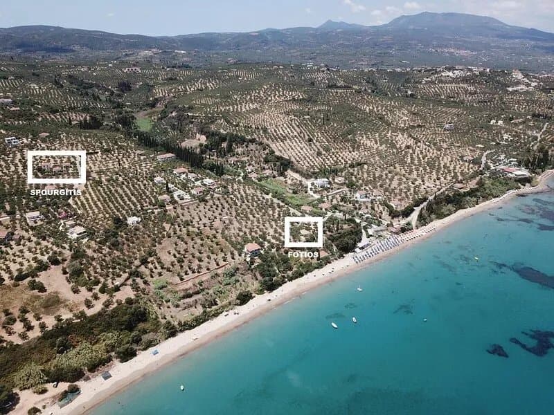 Holiday house amid olive groves, sea view, wifi | Messenia, Peloponnese