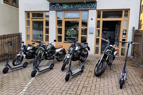 KK E-Motion elektrischen Moped Verleih