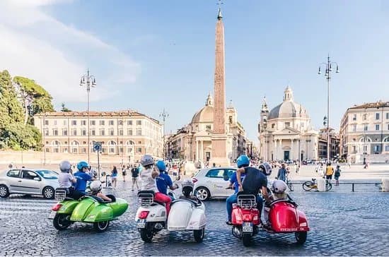 Vespa Sidecar Tour in Rome