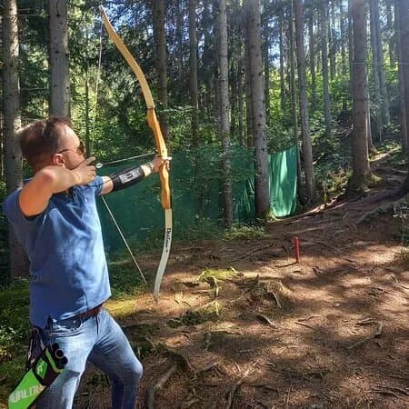 Bogen Jagd Alpendorf