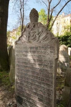 Old Jewish Cemetery in Zizkov