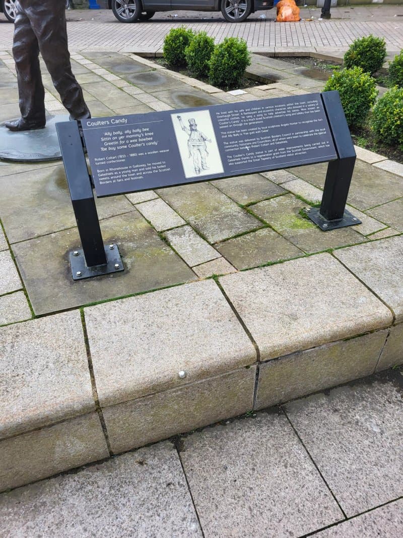 Coulter's Candy statue
