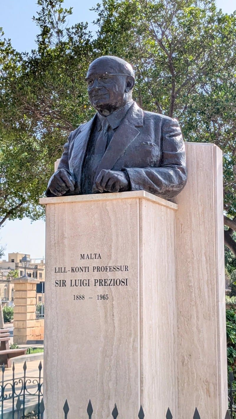 Sir Luigi Preziosi Monument