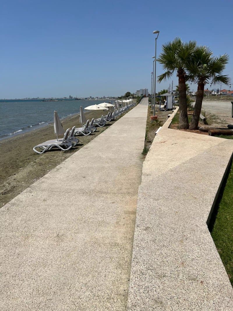 Oroklini Public Coastal Walkway