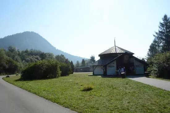 Pieniny National Park entrance pavilion