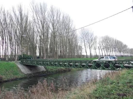 Canadian bridge over the Leopold