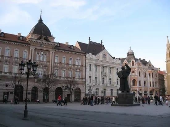 Serbian National Theatre in Novi Sad