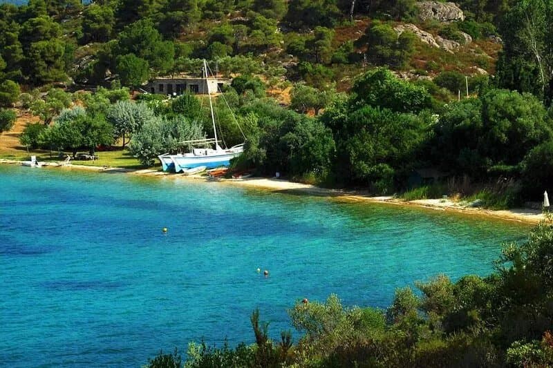 Idyllic located holiday apartment at the sea, Wifi, Vourvourou, Chalkidiki-Sitho