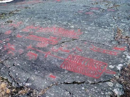 Himmelstalund rock carvings