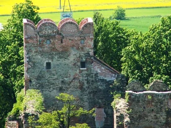 Ruins of Ducal Castle in Zabkowice Slaskie