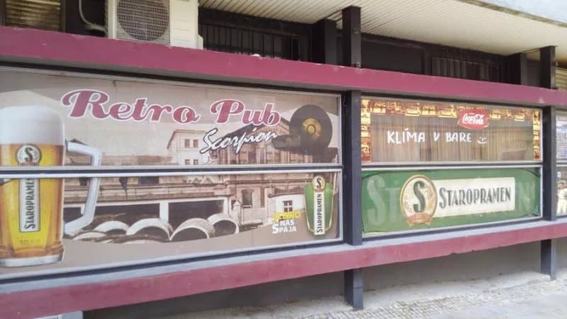 Retro Pub Scorpion